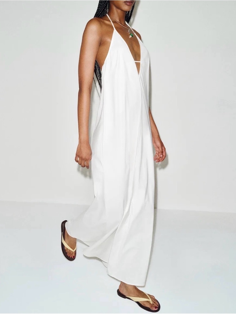 NWT Reformation Brita Dress White Size Small